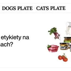 Dobra karma dla psa to klucz do jego zdrowia. Na zdjęciu składniki i etykiety karm.