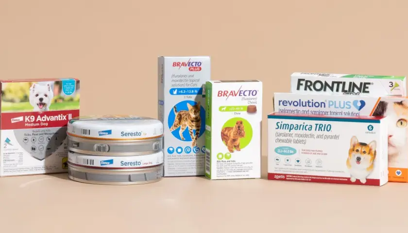 Kolekcja produktów do ochrony zwierząt przed pasożytami, takich jak pchły i kleszcze. Zapewniają kompleksową flora defense.