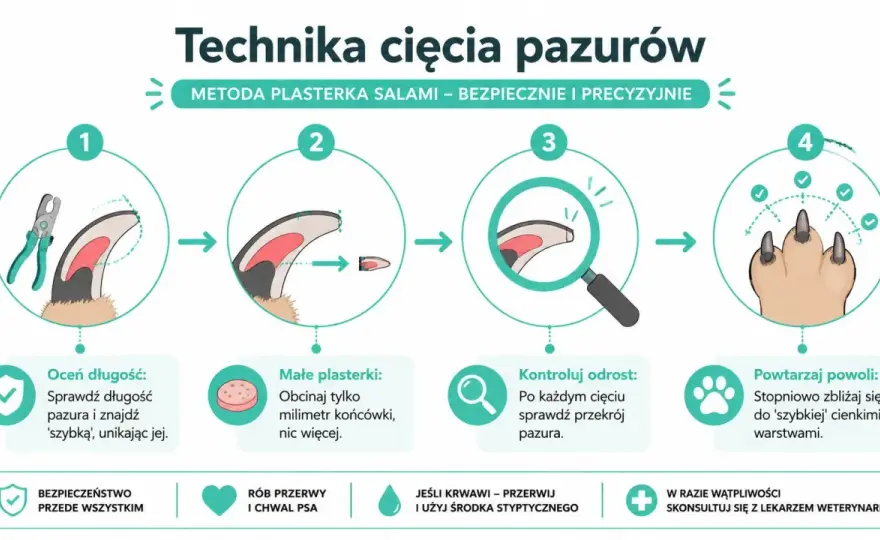 Obcinanie pazurów psa - Jak to zrobić bezpiecznie w domu?